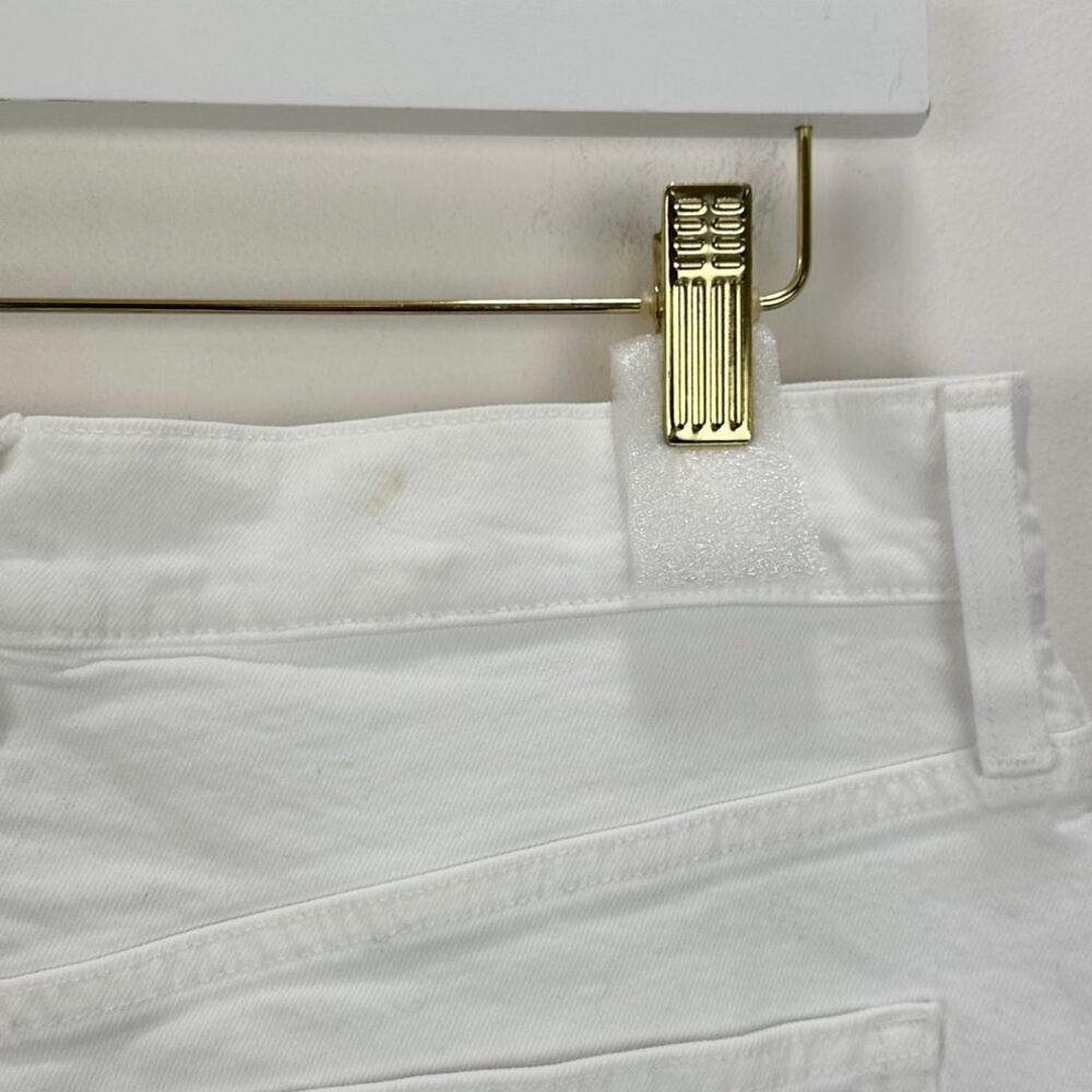J.Crew Slim Wide Leg Jean White High Waisted Classic Stretch Denim US 28 NWT - Picture 16 of 16